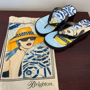 Brighton Wedge Flip Flops